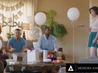 MODERN-DAY SINS - Bored Casey Calvert's SNEAKY xxx video With Hubby Turns Into GANGBANG With Their In-Laws