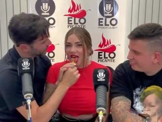 Entrevista con elo podcast termina ен una mamada y mucho изпразване - сара блондинки - elo picante