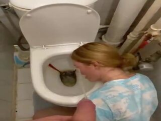 Pissed pe the beautys face and roughly fucked her in the mouth&comma; its destruction