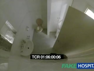 Fakehospital началник млад примадона с голям цици получава лекари лечение преди еакулация
